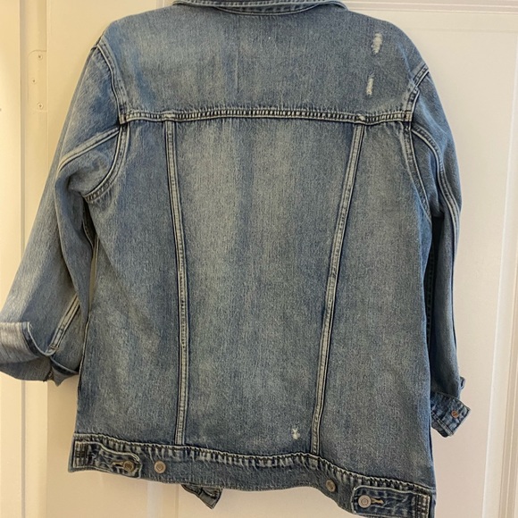 Lucky Brand Boyfriend Trucker Jean Jacket - Picture 7 of 15